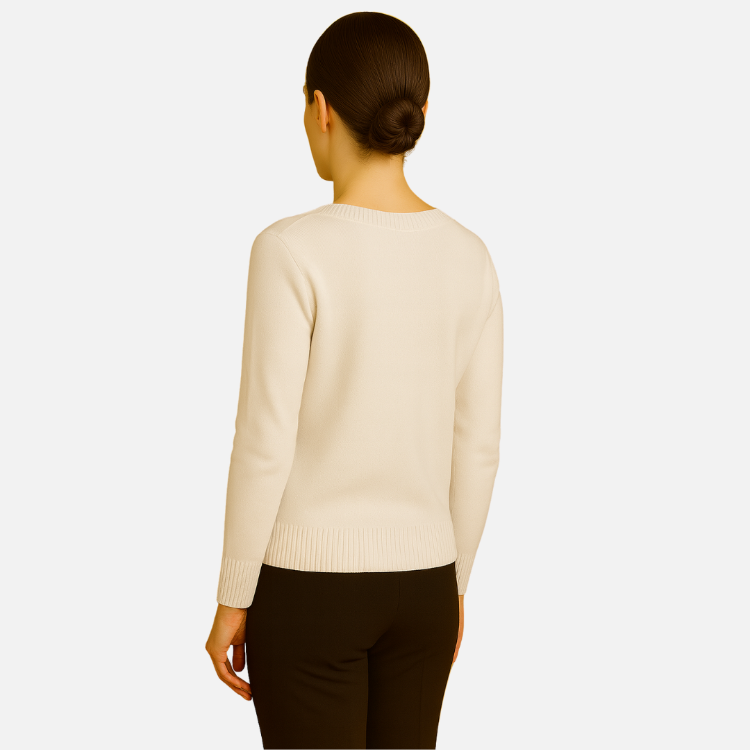 Women’s Deep V-Neck Sweater