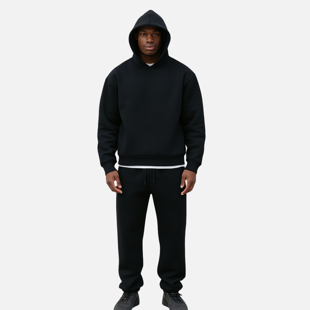 Men’s Oversized Tracksuit - Hoodie & Sweatpants Set