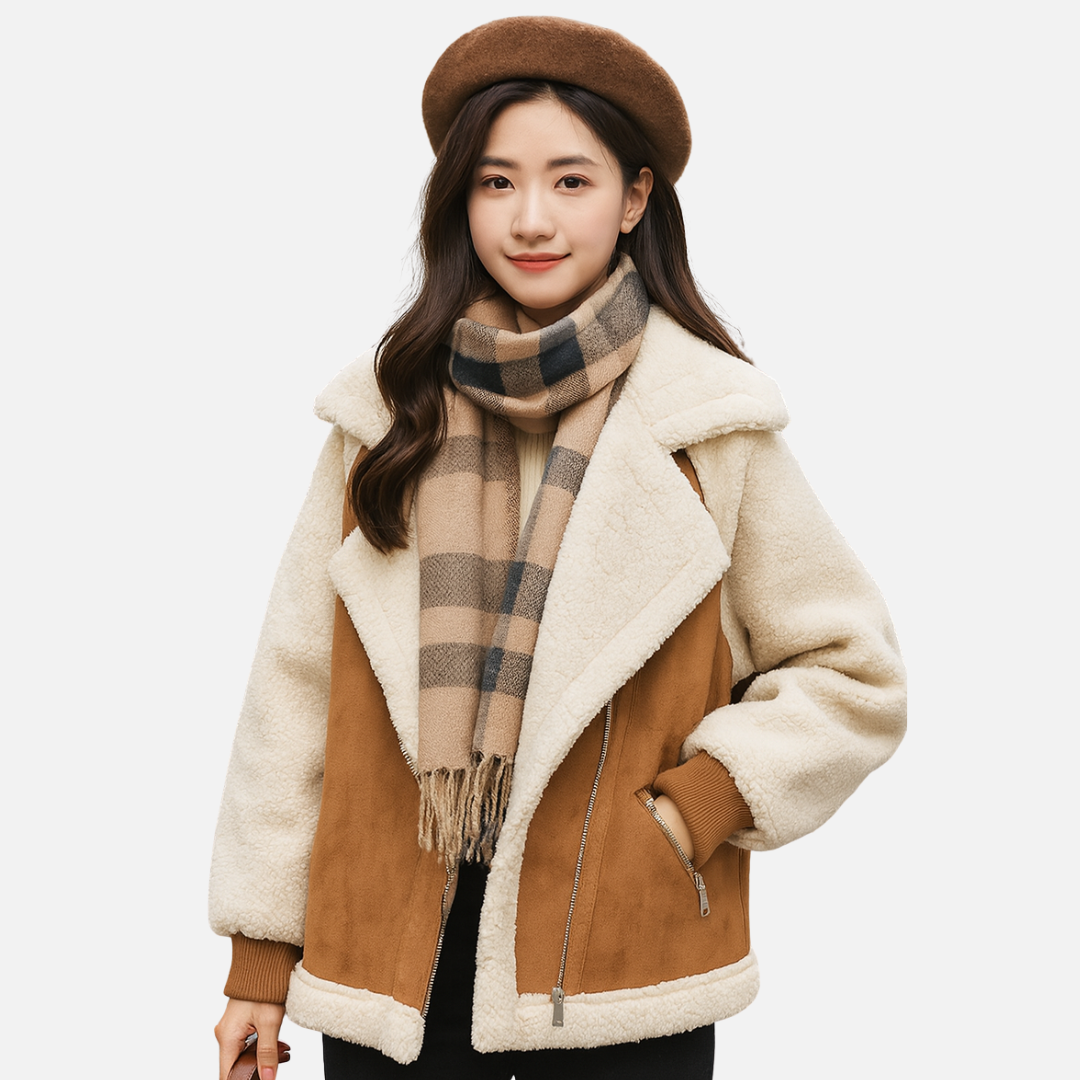 Women’s Jacket – Warm Fleece Winter Jacket