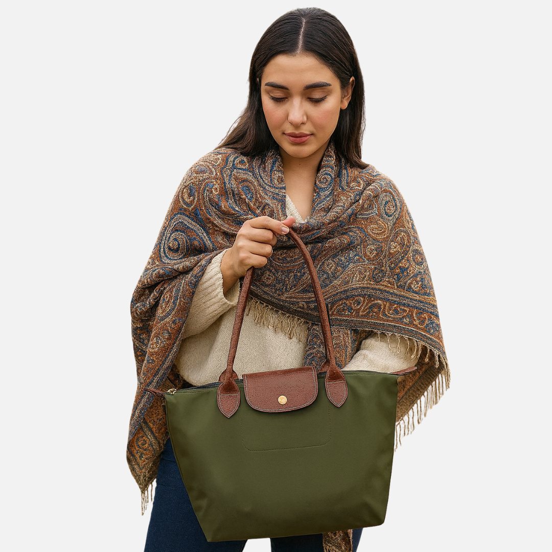 Women’s Foldable Tote Bag – Travel Handbag