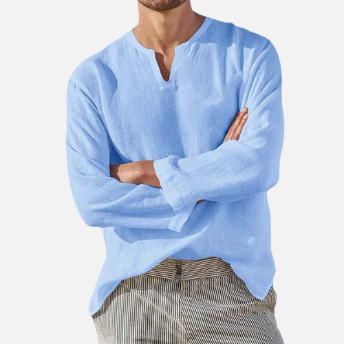 Men’s Linen Shirt Long Sleeve