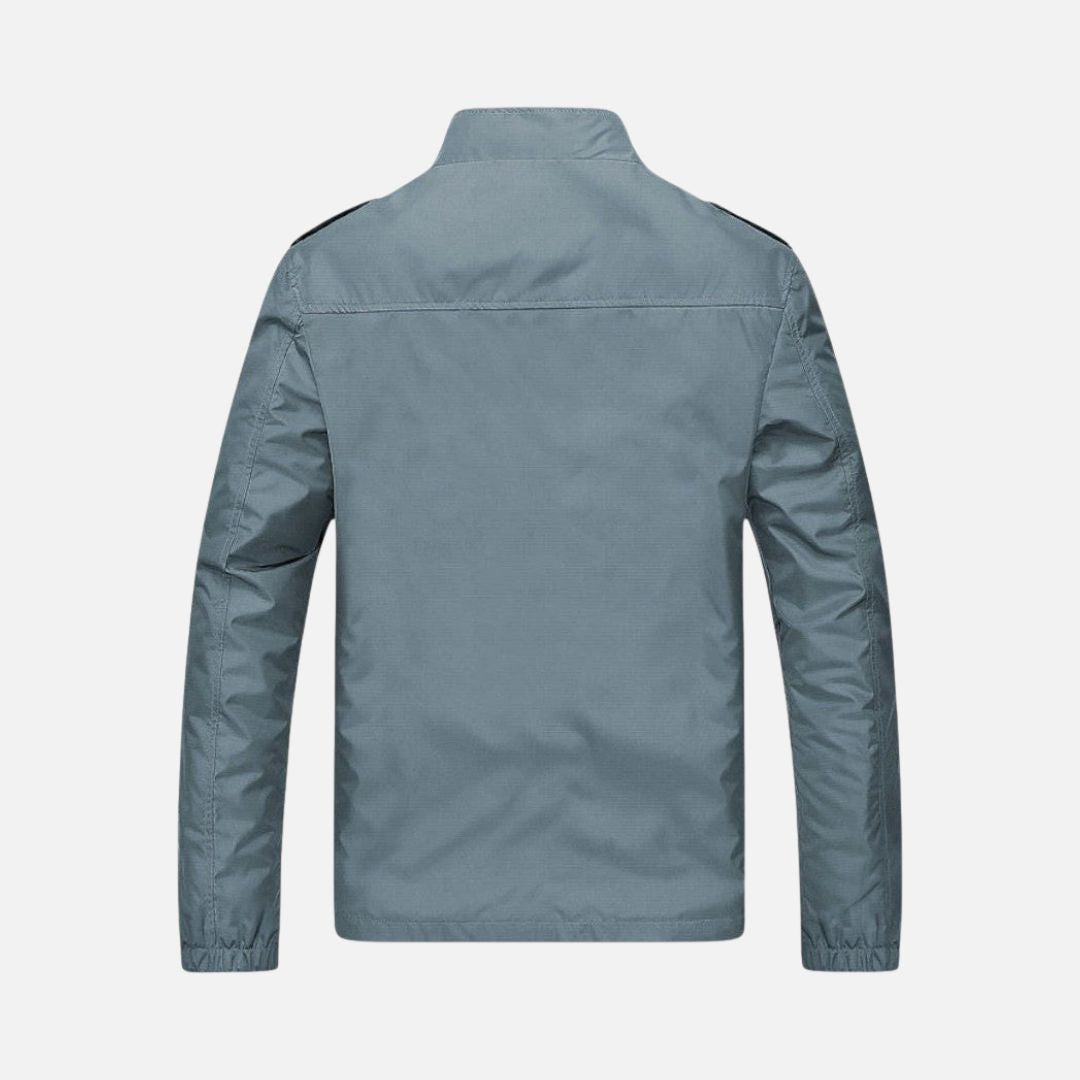 Men's Summer Jacket - Breathable Coat with Collar