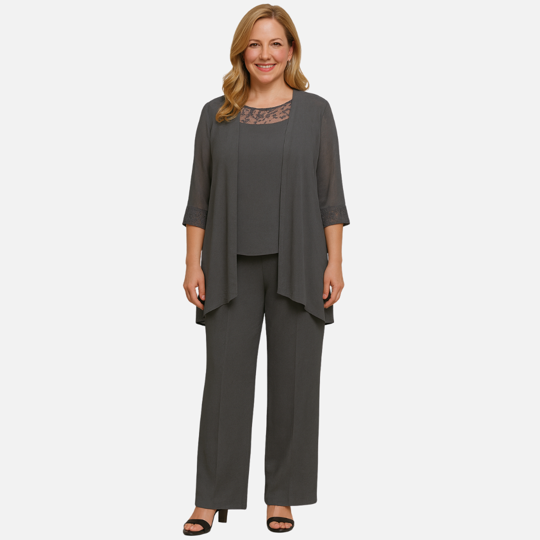 Women’s Three Piece Formal Set - Elegant Outfit