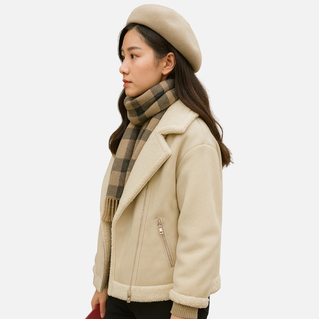 Women’s Jacket – Warm Fleece Winter Jacket
