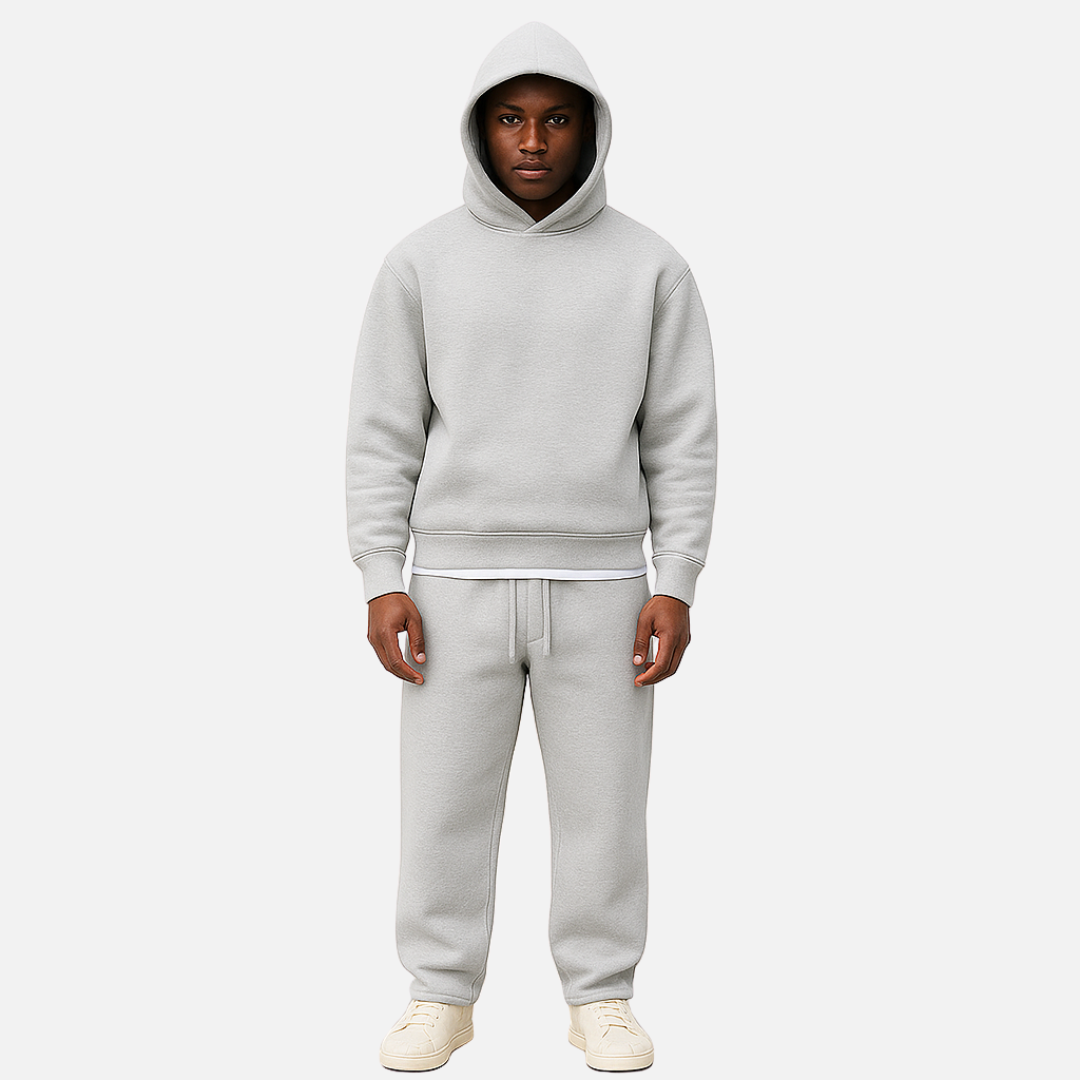 Men’s Oversized Tracksuit - Hoodie & Sweatpants Set