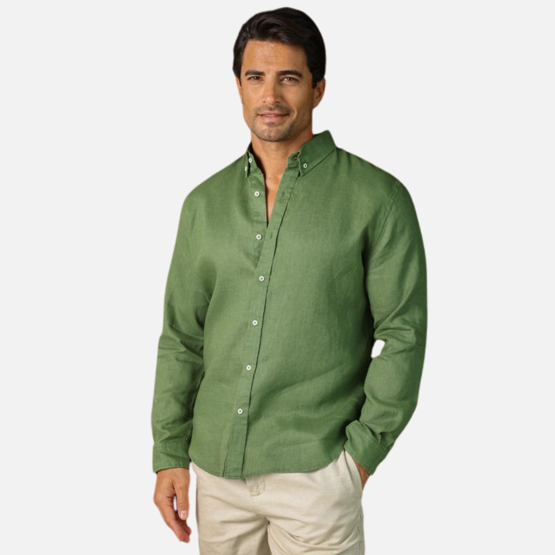 Men’s Linen Long Sleeve Shirt