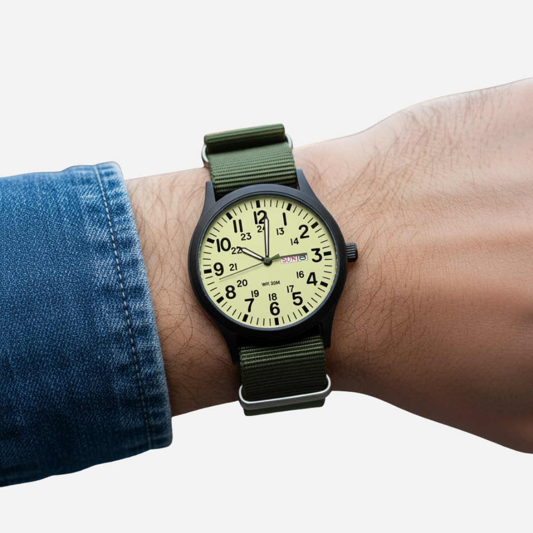 Men’s Field Watch with Nylon Strap