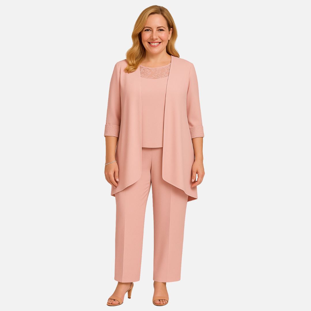 Women’s Three Piece Formal Set - Elegant Outfit