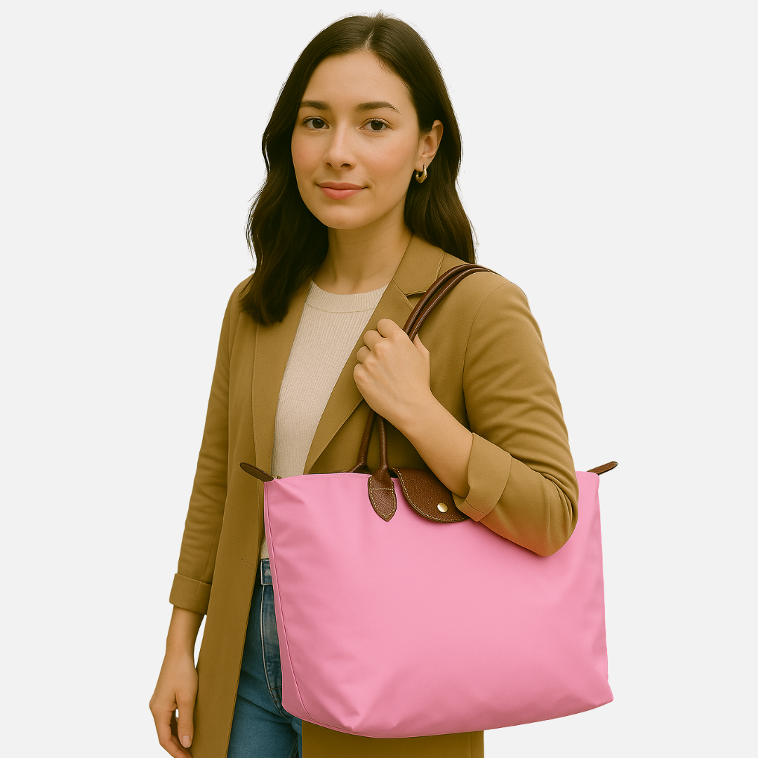 Women’s Foldable Tote Bag – Travel Handbag