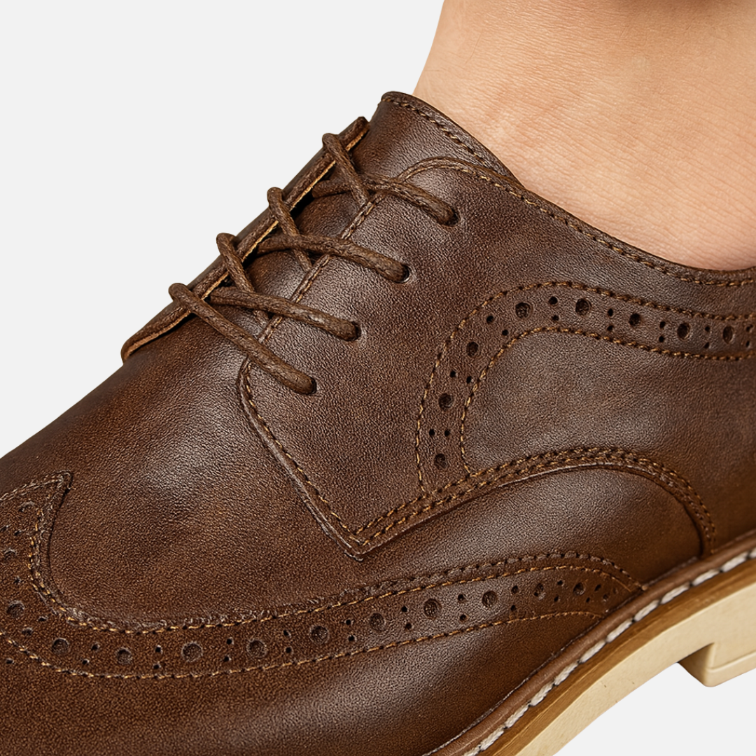 Men’s Leather Shoes – Classic Lace Up Formal Shoes