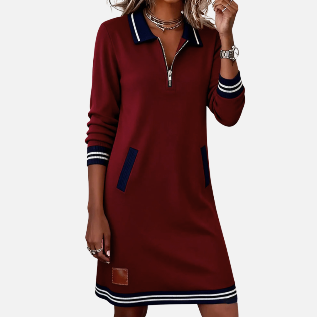 Women’s Wool Zip Dress