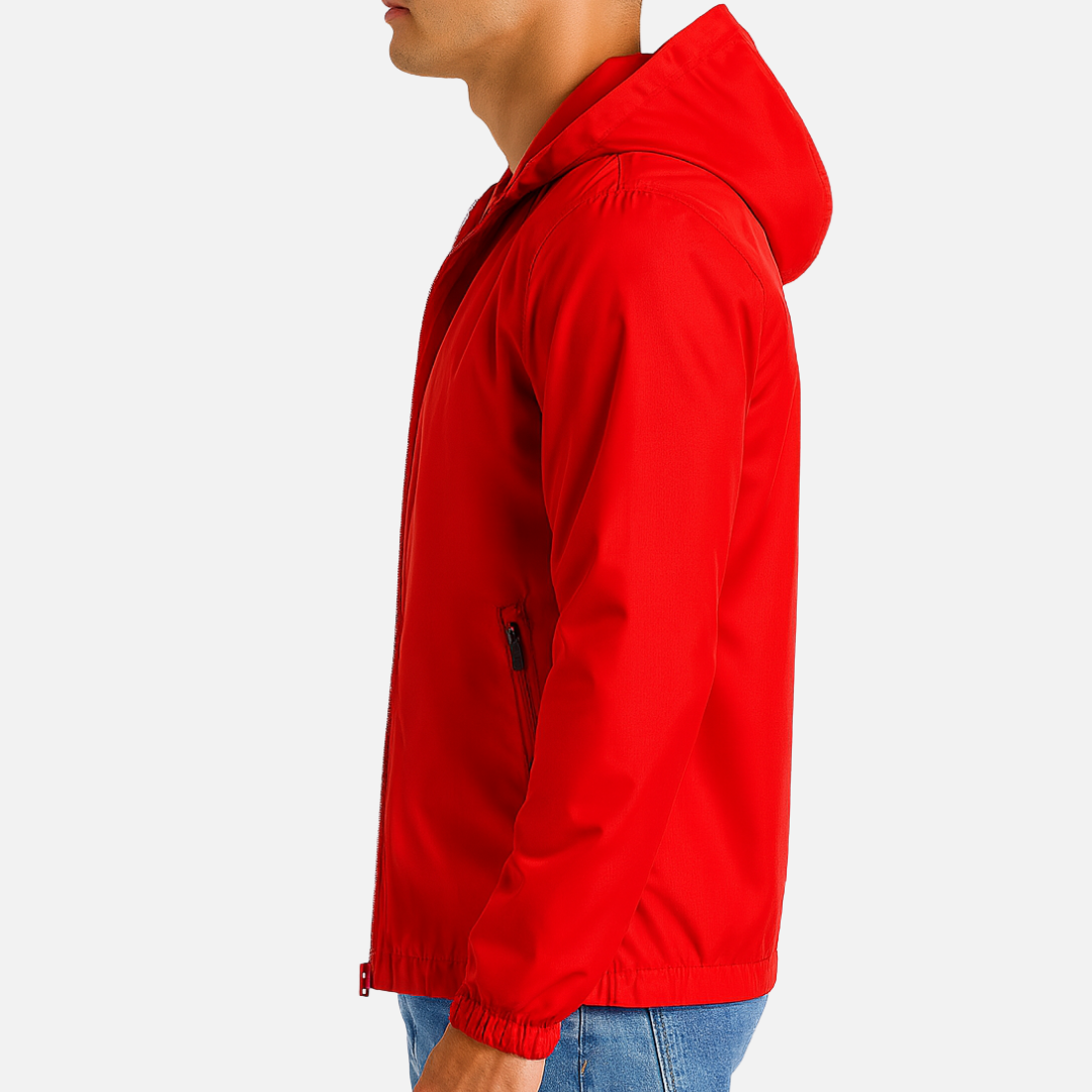 Men’s Lightweight Waterproof Windbreaker Jacket