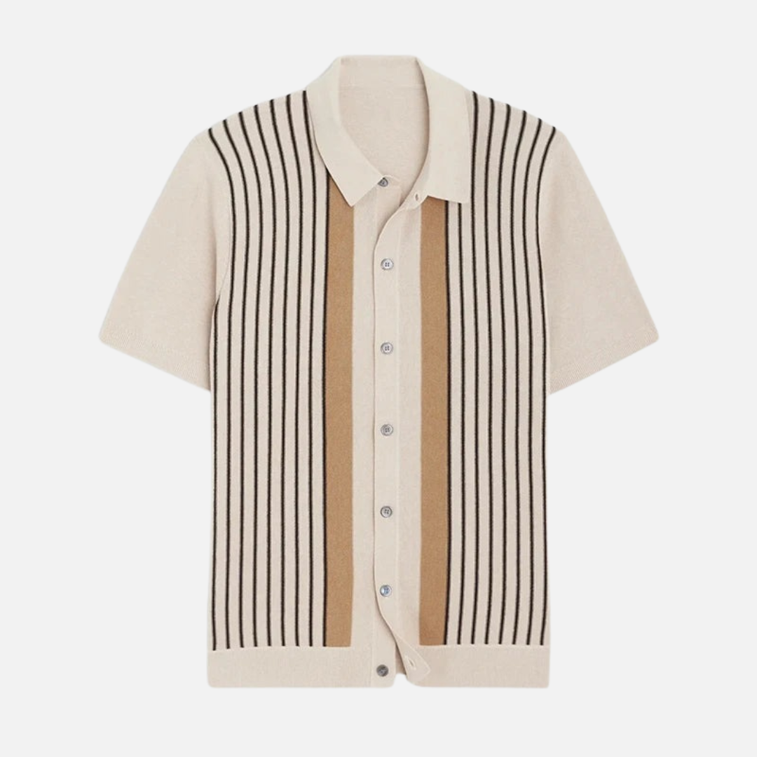Men’s Old Money Short Sleeve Blouse