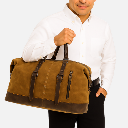 Canvas Duffle Bag – Travel and Gym Bag