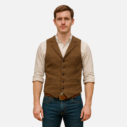 Men’s Classic Wool Blend Vest