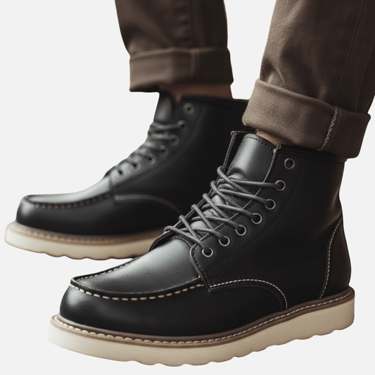 Men’s Leather Boots – Durable Comfort Shoes