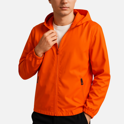 Men’s Lightweight Waterproof Windbreaker Jacket