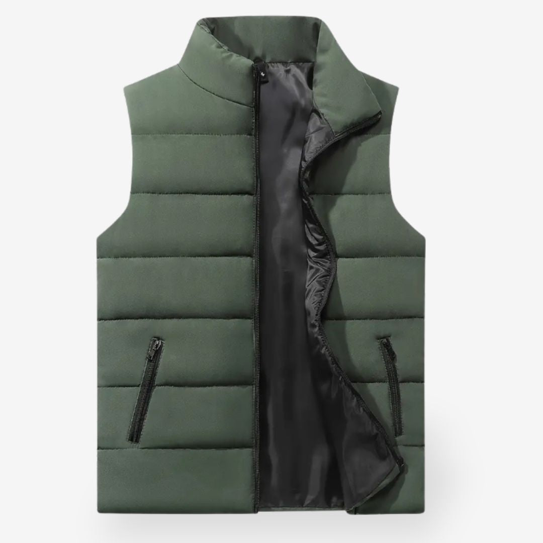 Men’s Casual Bodywarmer – Padded Sleeveless Jacket