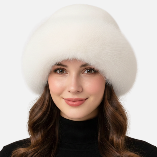 Women’s Faux Fur Winter Bucket Hat