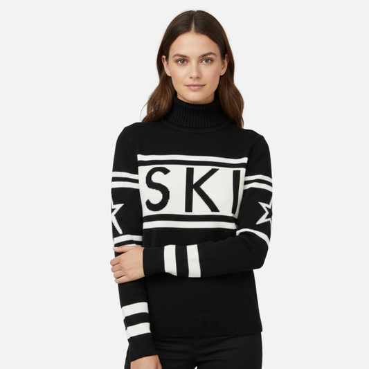 Women’s Turtleneck Sweater – Warm Winter Knit Pullover