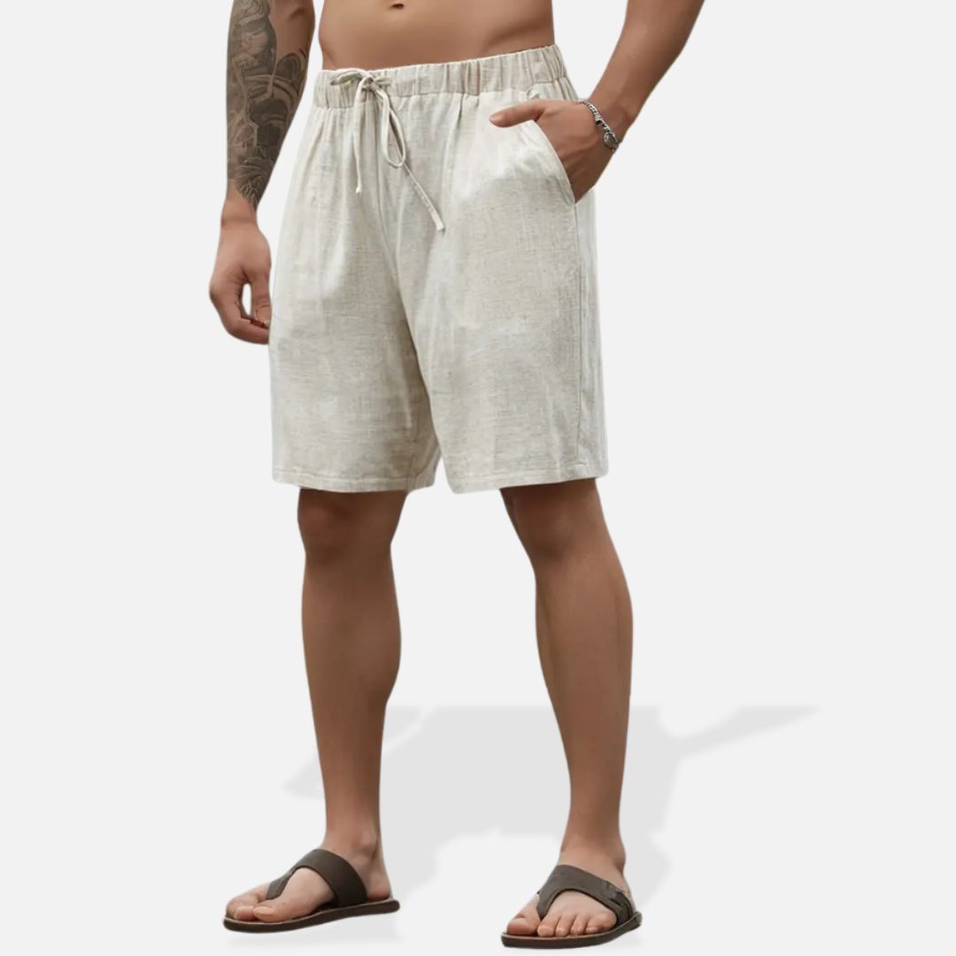 Men’s Short Linen Shorts