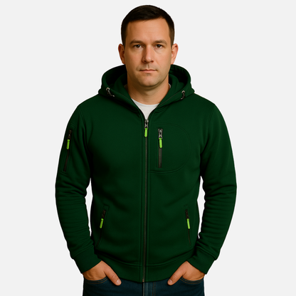 Men’s Zipper Vest with Pockets - Outdoor Cardigan