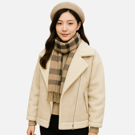 Women’s Jacket – Warm Fleece Winter Jacket