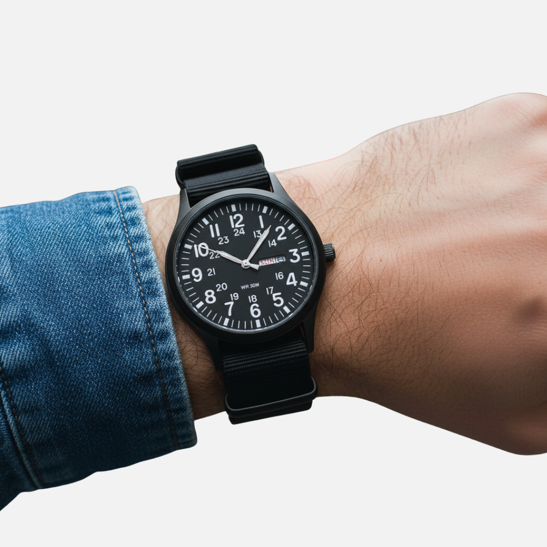 Men’s Field Watch with Nylon Strap