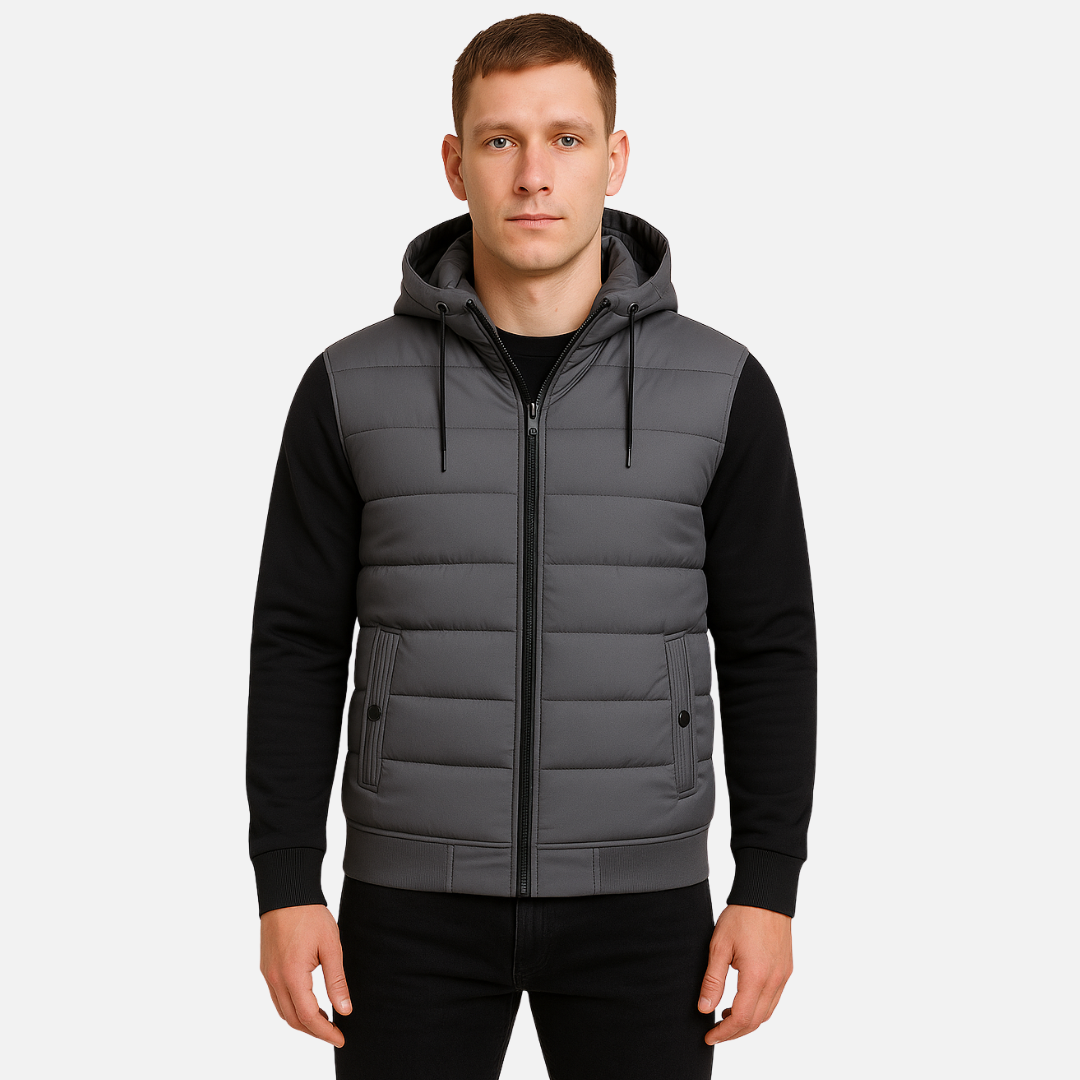 Men’s Puffer Hooded Jacket