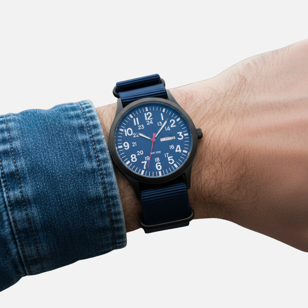 Men’s Field Watch with Nylon Strap