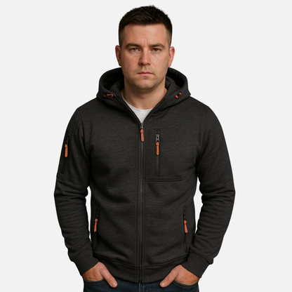 Men’s Zipper Vest with Pockets - Outdoor Cardigan