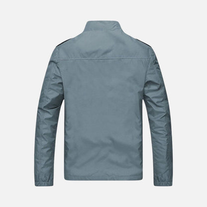 Men's Summer Jacket - Breathable Coat with Collar