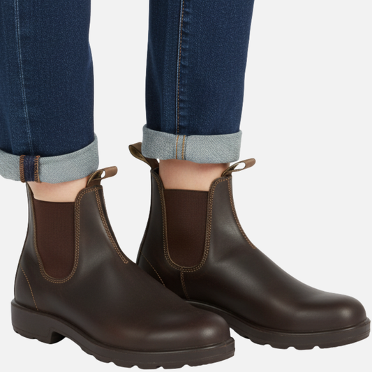 Women’s Classic Ankle Boots – Slip-On Chelsea Boots