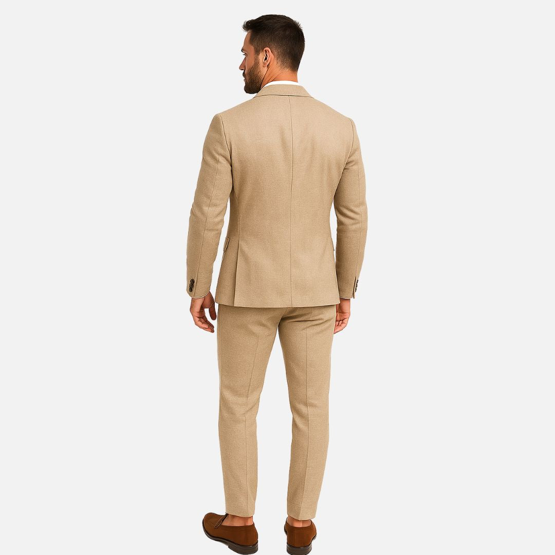 Men’s Smart Linen Suit – Wedding Suit