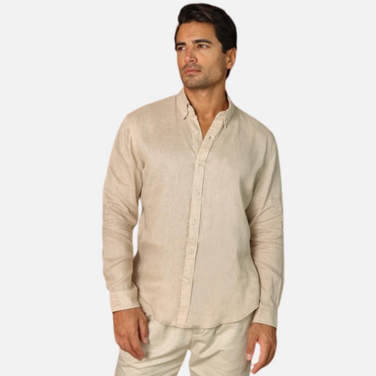 Men’s Linen Long Sleeve Shirt