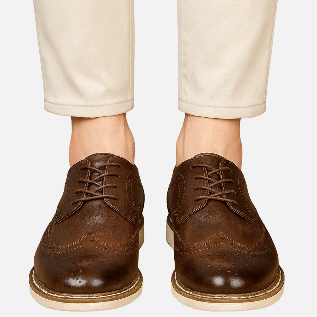 Men’s Leather Shoes – Classic Lace Up Formal Shoes