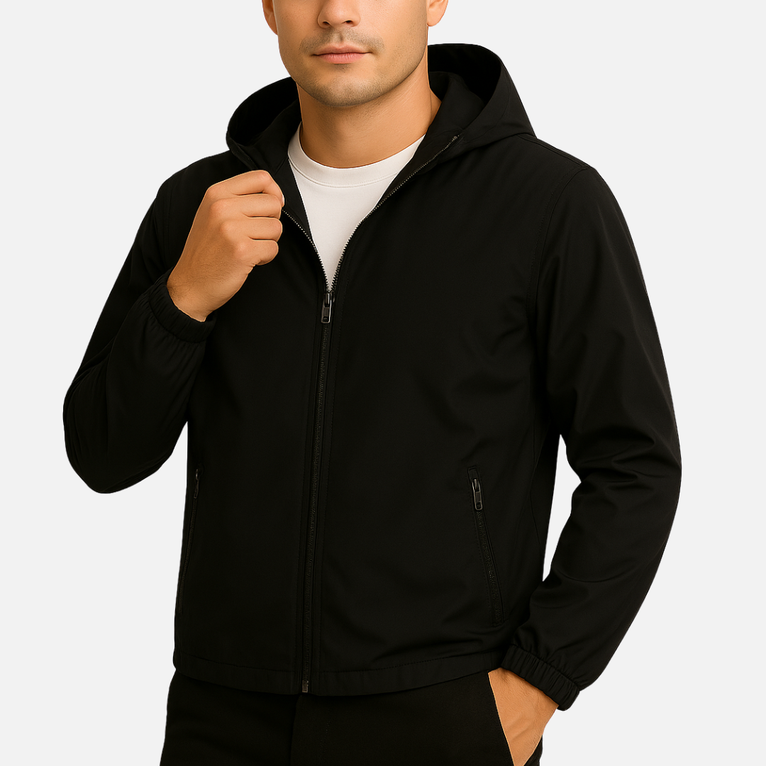 Men’s Lightweight Waterproof Windbreaker Jacket