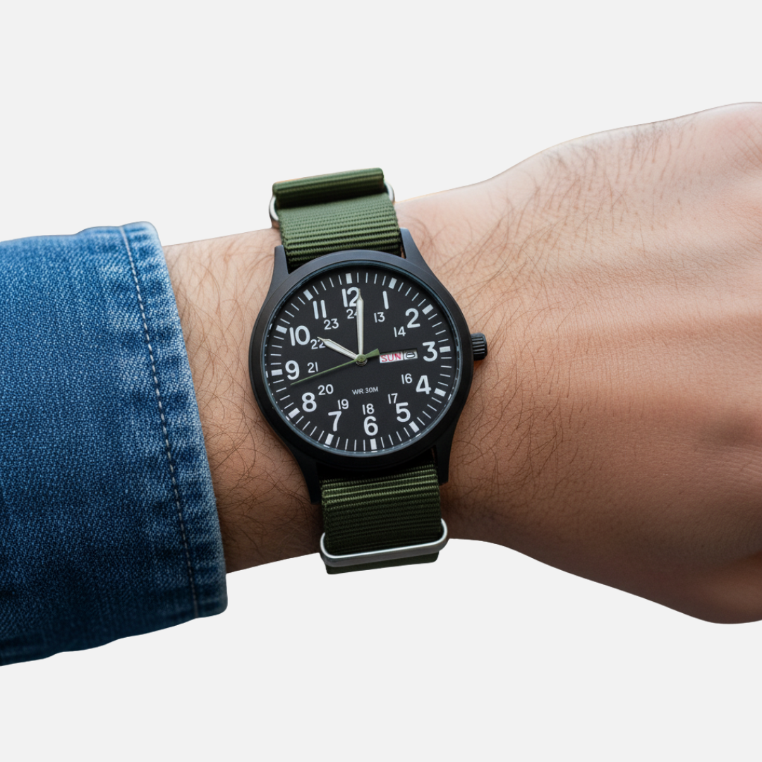 Men’s Field Watch with Nylon Strap