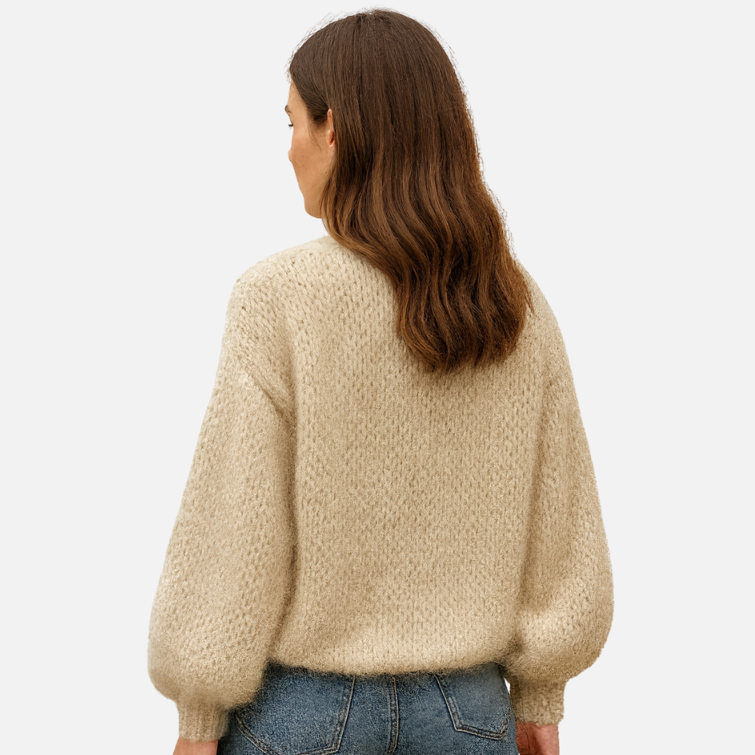 Women’s Fluffy Knit Cardigan