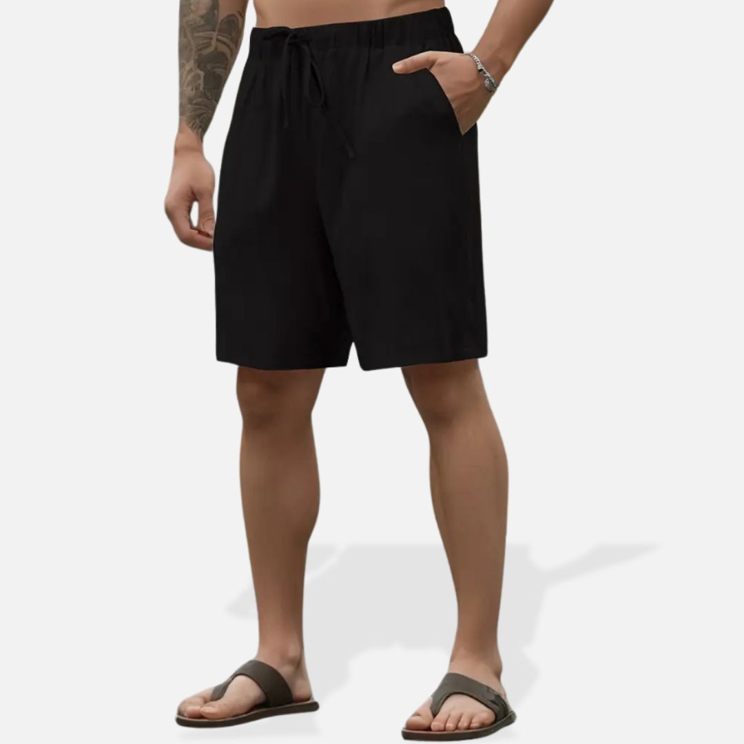 Men’s Short Linen Shorts