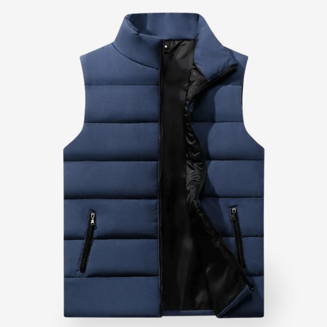 Men’s Casual Bodywarmer – Padded Sleeveless Jacket