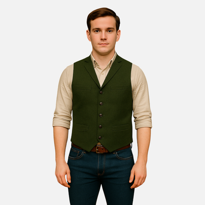 Men’s Classic Wool Blend Vest