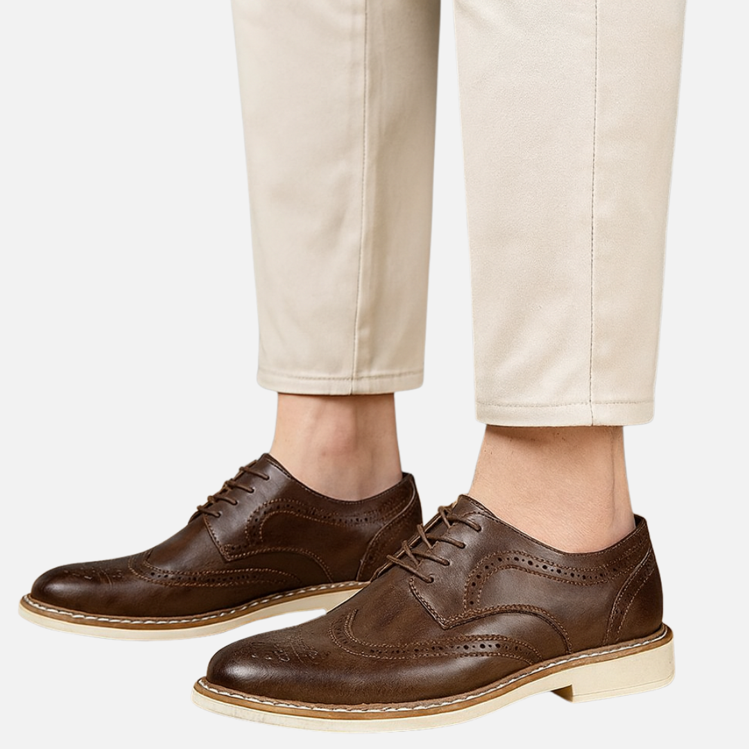 Men’s Leather Shoes – Classic Lace Up Formal Shoes