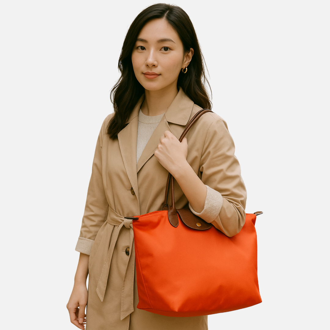 Women’s Foldable Tote Bag – Travel Handbag