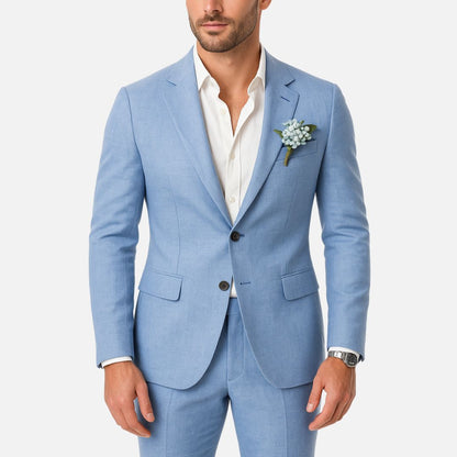 Men’s Smart Linen Suit – Wedding Suit