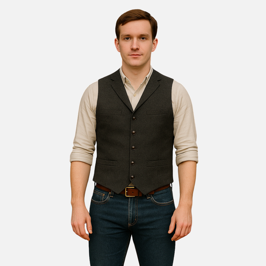 Men’s Classic Wool Blend Vest