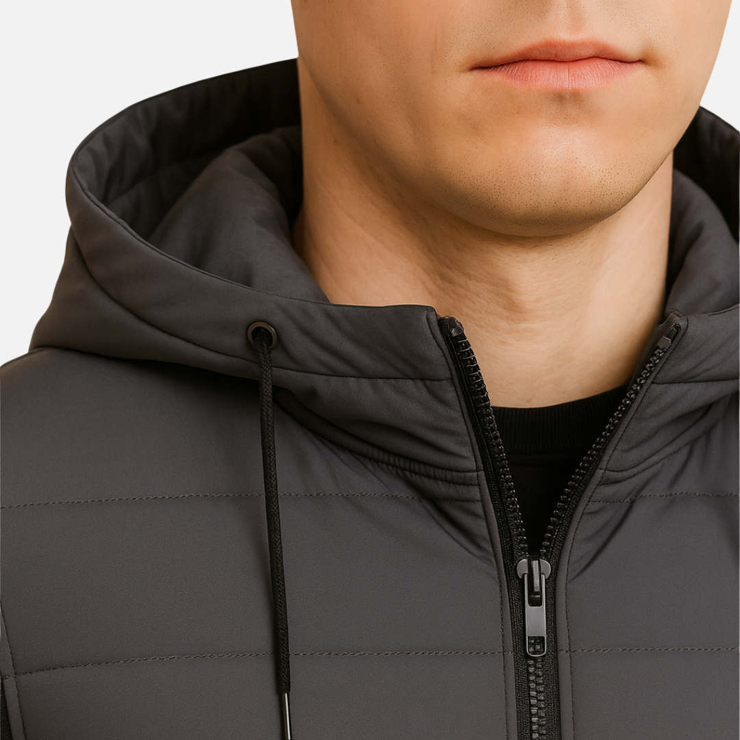 Men’s Puffer Hooded Jacket