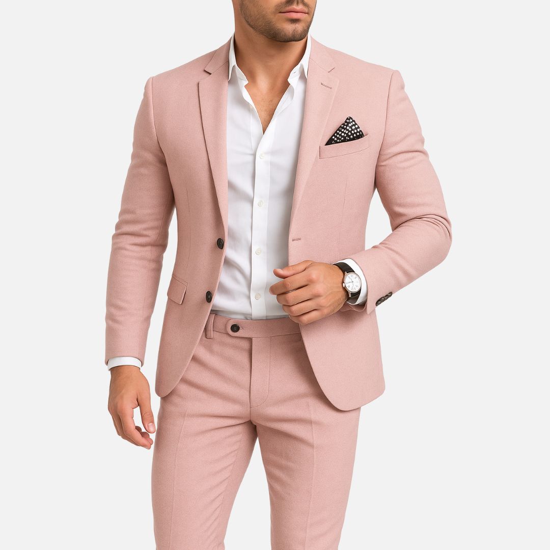 Men’s Smart Linen Suit – Wedding Suit