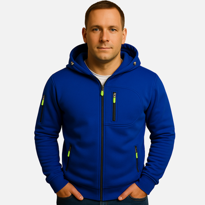 Men’s Zipper Vest with Pockets - Outdoor Cardigan