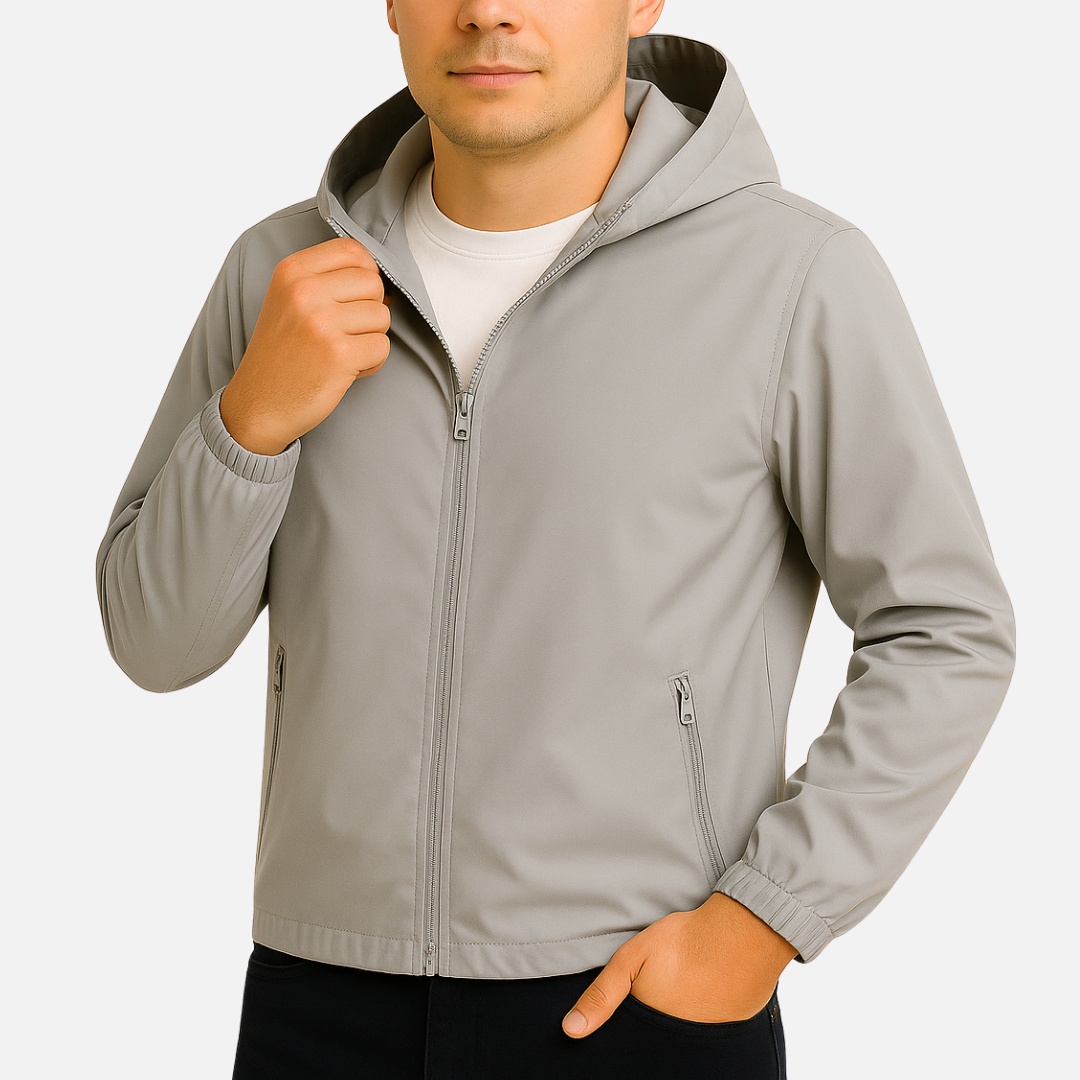 Men’s Lightweight Waterproof Windbreaker Jacket